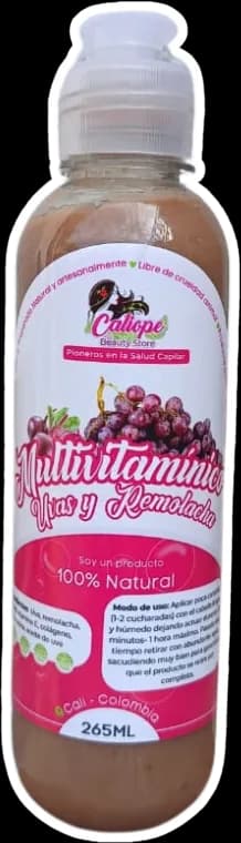 Multivitamínico Uvas y Remolacha