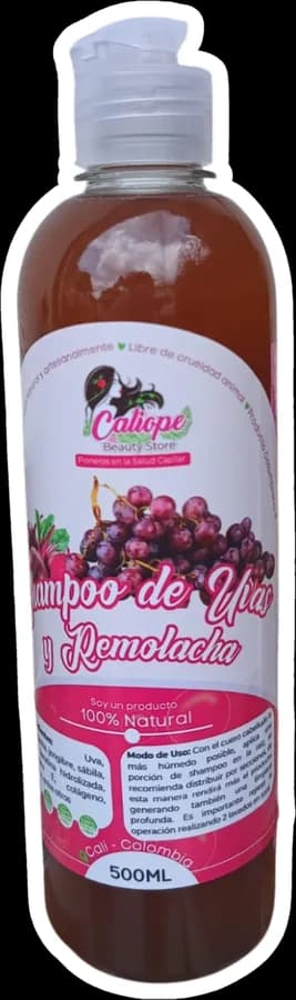 Shampoo Uvas y Remolacha